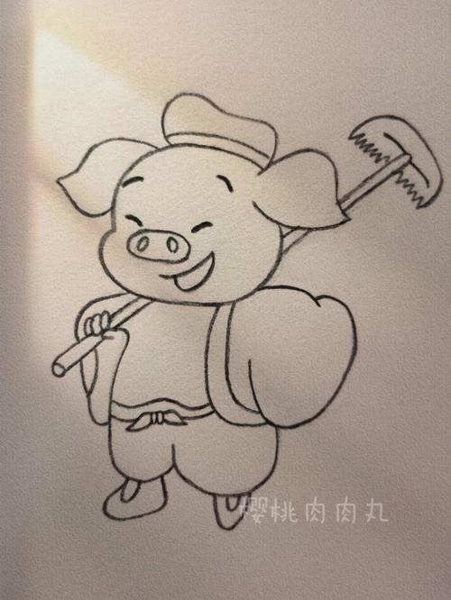 简笔画猪八戒的画法 简笔画猪八戒的画法视频