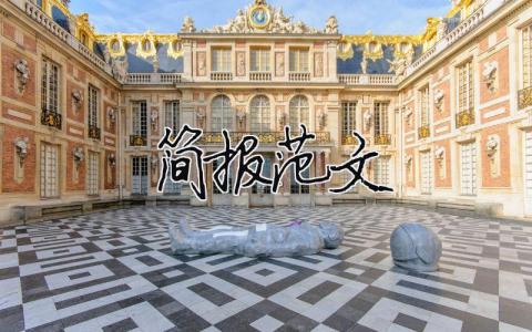 简报范文 简报范文精选15篇