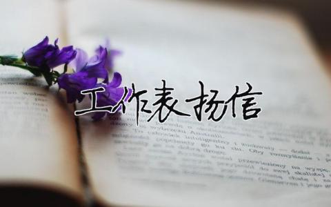 工作表扬信模板大全(精品 9篇)